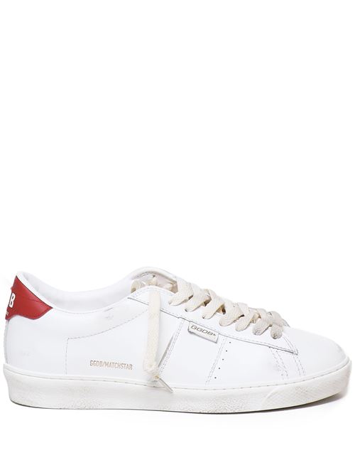 White red leather sneaker GOLDEN GOOSE | GMF00796F00637710350